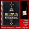 Antique Book, Witchcraft Practical Manual Sorcery, Magick Occultism System, Esoteric Occult Symbol, Magic the Gathering