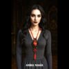 Love Talisman, Arrowed Burning Heart, Attraction Love Amulet, Protection Loveling Pendant