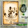 Antique Book, Occult Magic Square, Kabbalah Numerology Astrology Grimoire, Zodiac Horoscope Alchemy Symbols Libra Sign
