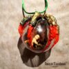 Dragon Spirit Tiamat Amulet, Draconic Magick Pendant, High Ritual Witch Jewelry Occult Spiritual Talisman