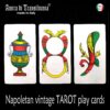 Antique Tarot Card, Oracle Card Limited Edition Italian Napoletan, Divination Fortune Teller Cartomancy Bridge Play Game