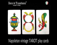 Antique Tarot Card, Oracle Card Limited Edition Italian Napoletan, Divination Fortune Teller Cartomancy Bridge Play Game