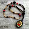 Satanic Rosary, Baphomet Amulet Magic Powers Symbol Ritual Satan, Lucifer Demon Devil Satanist Pendant