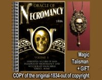 Necromancy Book, Antique Book Occultism, Esoteric Occult Magic Grimoire, Necromancer Magick Sorcery, Forbidden Knowledge