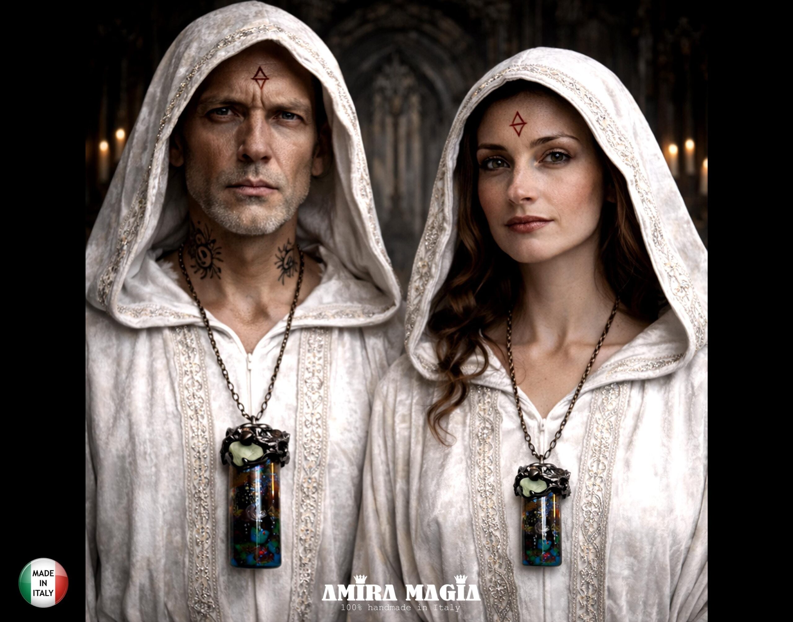 Spirit Vessel Pendant, Metaphysical Magic Potion Talisman Manifestation Your Inner Desires Wish Consecrated Amulet