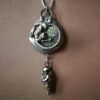 Xeno Alien, Superstar Necklace Amulet, Magic Powers Talisman Celestian, Extraterrestrial Figure ET Futuristic Monster