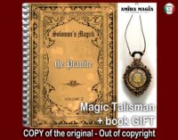 Antique Book Occult Magic Esoteric Occultism Kabbalistic Grimoire, Kabbalah Solomon Magick Lesser Key Rituals Practice