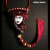 Agrat Bat Mahlat Goddess, Gothic Divinity Jewelry Kabbalah Magic, Esoteric Talisman Witchcraft Pendant Deity Witch