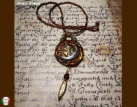 Celestial Amulet, Sun and Moon Magic Talisman, Astrological Magical Power Symbol, Prayer Pendant Energy