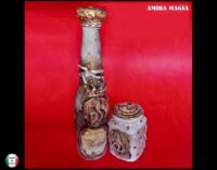 White Dragon Apothecary Mason Jar, Magic Potion Ingredients, Bottles Glasses Witch Altar Witchcraft Wiccan Pagan Spell