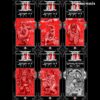 Japanese Anime, Monster Tarot Cards, Anime Manga Oracle Kakashi Itachi, Kaiju Yokai Katana Lain, Ninja Samurai Japan Folk