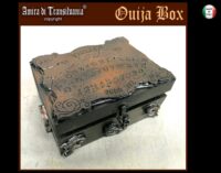 Wood Box, Ouija Board Magic Witchcraft Organizer Home Decor, Witch House Wizard Pagan Altar Item, Magick Ritual Tolls