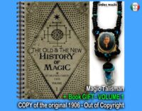 Antique Book History of Magic, Witchcraft Occult Occultism, Rare Antiquarian Collectible Grimoire Forbidden Knowledge
