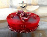 Wood Box, Red Dragon Rouge Oriental, Magic Witchcraft Wooden Organizer, Witch Wizard Pagan Altar
