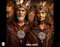 Spiritual Shaman Drum Necklace - Amulet Pendant of Insight, Talisman Shamanic Traditions Dreamcatcher Aragonite Raw Stones
