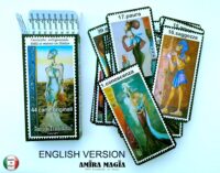 Oracle Cards, Feminine Sibyl Diva, Artist Tarot Card Deck, Divination Fortune Telling Cartomancy Reading