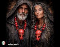 Spirit Vessel Protection, Crow Skull Spiritual Necklace Raven Talisman, Shaman Witch Jewelry Amulet Pendant