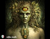 Gateway to Ombalafa - The Consecrated Dragon Rising Amulet - Dark Magick & Shadowed Currents Occult Talisman Magic Amulet