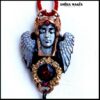 Devil Eye Necklace, Sigil of Lucifer Magic Talisman Amulet, Occult Jewelry Satanic Dark Angel