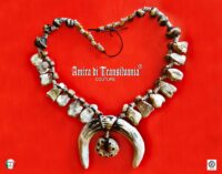 Native American Indian Necklace, Primitive Pendant Shaman, Tusk Jewel Fang, Ethnic Safari Jewelry, Shipibo Charm Xj
