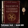 Forbidden Book, Occult Knowledge Satanic Luciferian Occultism, Satan Lucifer Black Magick Grimoire Magic Satanist Ritual