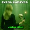 Avada Kedavra, Revenge Ritual Betrayal Destruction, Dark Spell Invocation Black Magic Forces, Death Magick Curse Incubus