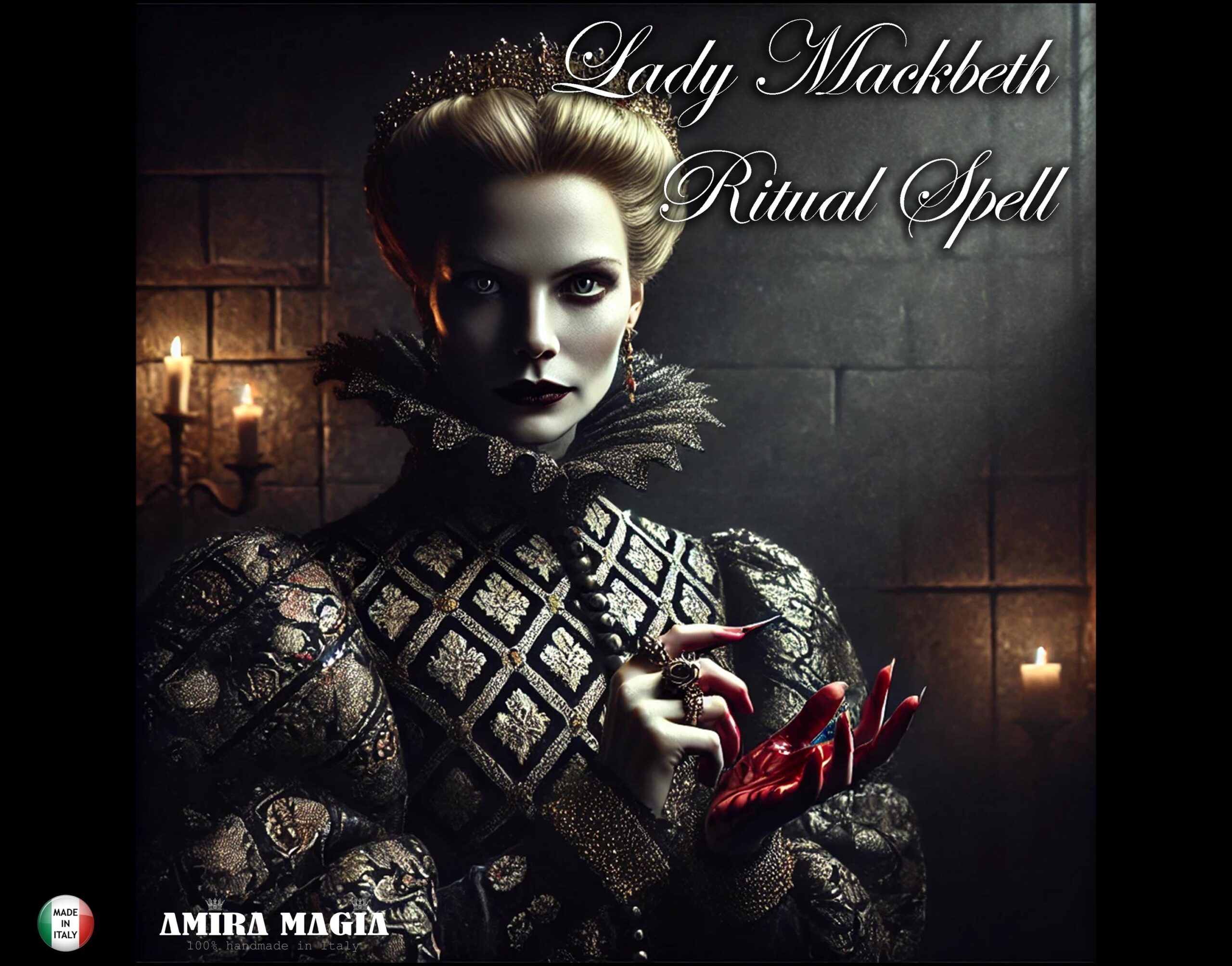 Lady Mackbeth Revenge Spell, Betrayal Destruction Black Magic Ritual, Power Forces Magick for Death, Curse Incubus Pact