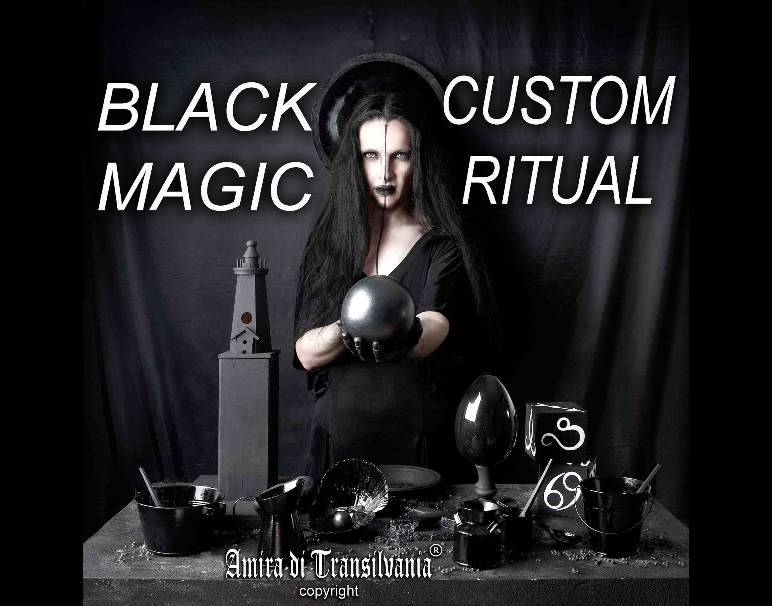 Black Magic Ritual, Revenge Destruction Dark Spell, Black Forces Magick, Invocation of Death Demons, Dead Curse Voodoo