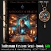 Astrology Books, Hermetic Success Good Magic Grimoire, Esoteric Forbidden Knowledge Occult Secret Societies Brotherhood