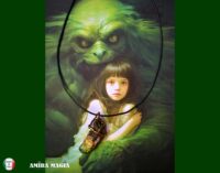 Witch Familiar, Protection Charm Shield Aura Energy Protective Magic Object, Spirit Guide Raw Stone
