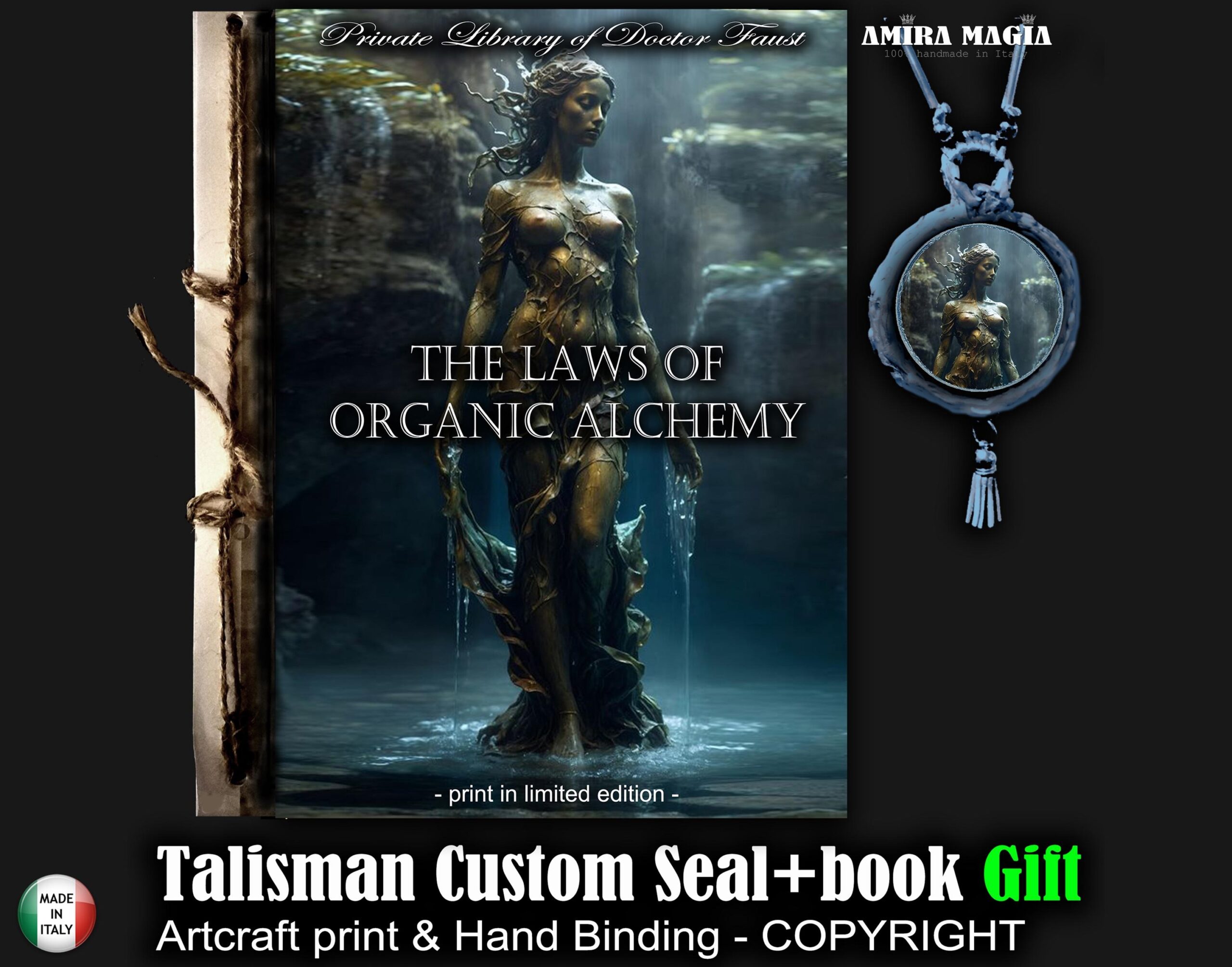 Alchemy Books, Hermetic Gnosticism Magic Esoteric Forbidden Knowledge, Secret Society Book of Shadows Witchcraft Magick