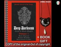 Antique Book, Occultism Esoteric Occult Black Magick, Darkness Initiatory Ritual, Sorceries Gothic Literature Witchcraft