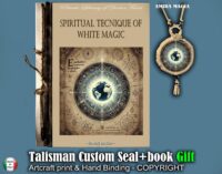 White Magic Book, Forbidden Knowledge Manual Grimoire, Practical Magic Energy Channeling, Spirituality Meditation Yoga