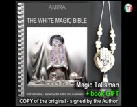White Magic Ritual Book, Forbidden Knowledge Magick Grimoire Witch, Practical Manual Spell Enchanted Book Witchcraft