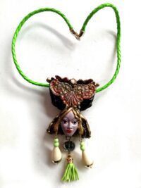 Hecate Goddess, Cursed Doll Dark Magic Necklace, Haunted Talisman Amulet, Witchcraft Pendant Witch Jewelry