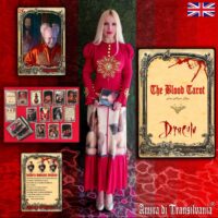 Dracula Tarot Deck, Bat Vampire Oracle Card, Transylvania Magic Romania Gothic Castle, Old Love Spell
