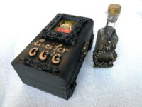 Custom Perfume Women Men, Eau de Parfume Magic Vintage Bottle Fragrances, Baphomet Essence Satan Secret Formula Lucifer