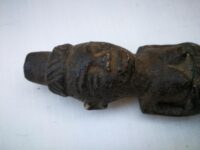 Shaman Pipe, Ceremonial Smoking Shamanic Tobacco Ritual, Sacred Tribal Native African Tribe Voodoo Tolls