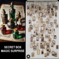 Magic Box Divination, Hocus Pocus Surprise Gift, Witch Altar Curio Cabinet, Oddities and Curiosities