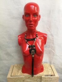 Tribal Jewelry, Maya Tribal Shaman Necklace, Native American Talisman Pendant, Ethnic Aztec Tribe Mask