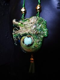 Gateway to Foras, The Consecrated Dragon Amulet Magick & Shadowed Currents Occult Magic Talisman