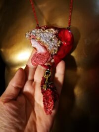 Shadow Witch, Vampire Magick Amulet of Lilith Power, Vampiric Servitor Spirit Vessel Occult Talisman