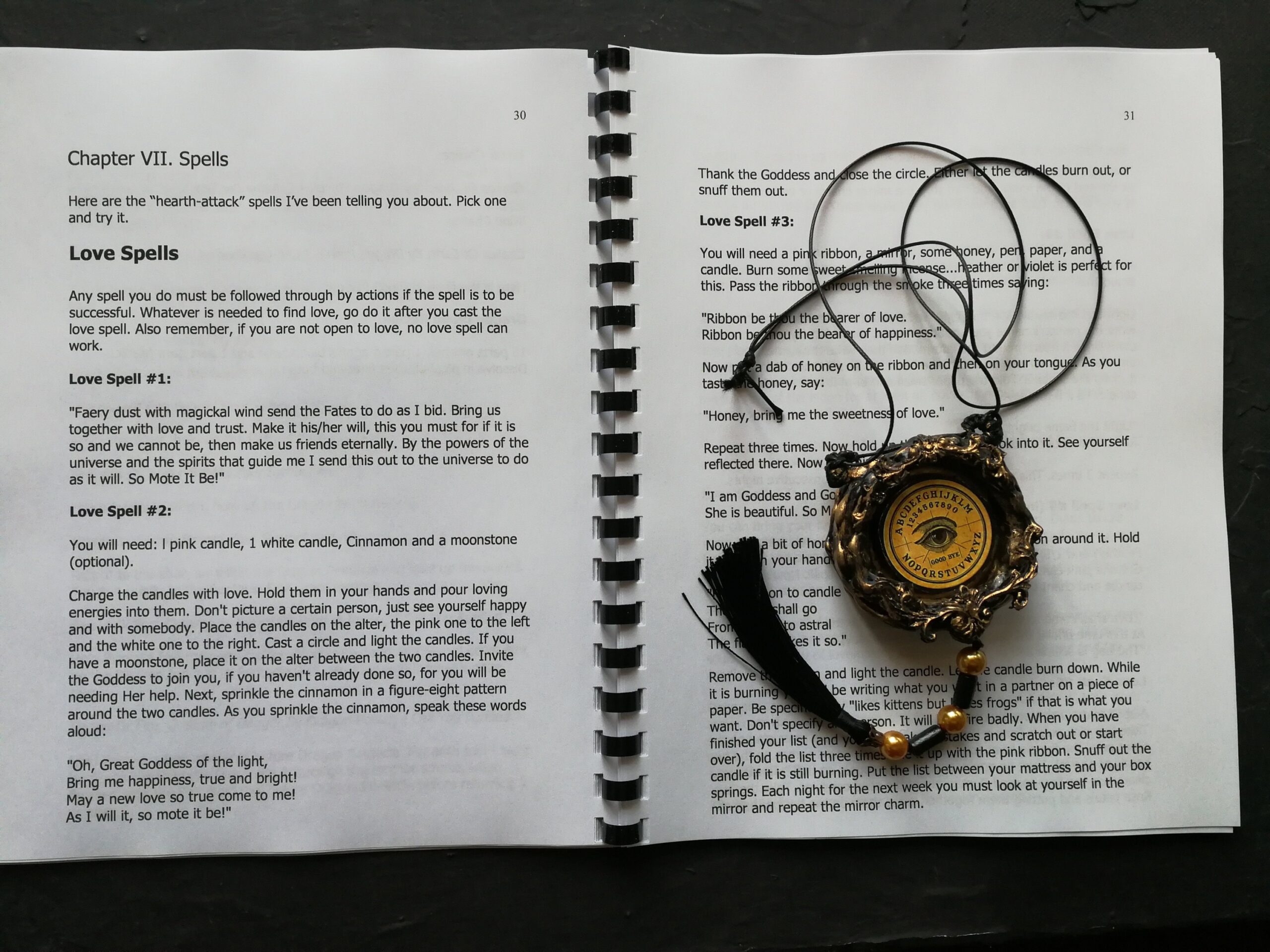 Old Witchcraft, Spell Book Salem Massachusetts, Antique Grimoire Witchcraft, Occult Sabbath Ritual Witch Manual