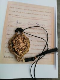 Handwritten Book, Kabbalah Lesser Key of Solomon, Antique Manuscript Occult Grimoire, Magic Kabbalistic Sigil