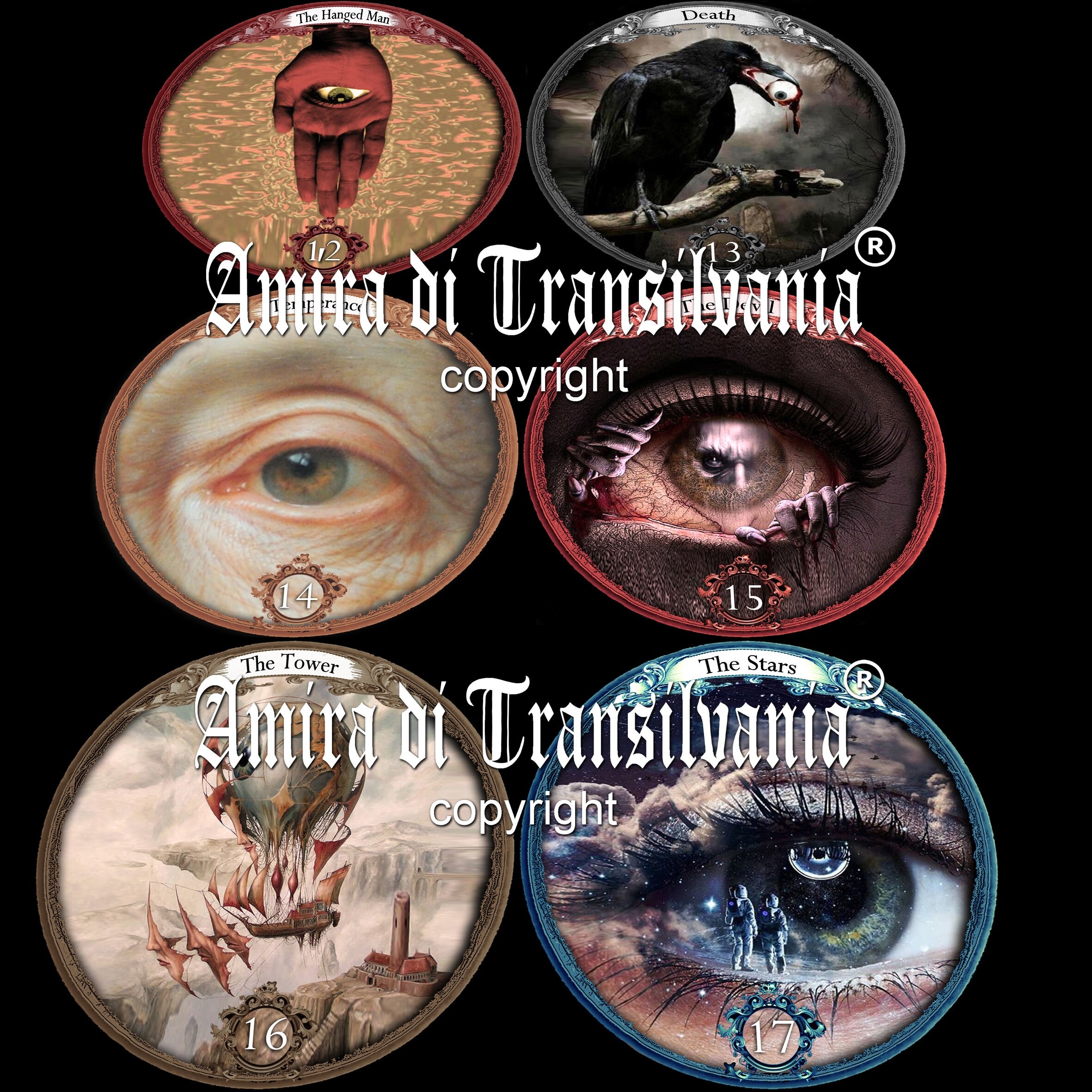New World Order, Illuminati Tarot Cards, Limited Edition, Secret Societies, All Seeing Eye, Oracle Card Divination