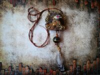 Witch Familiar Amulet, Ancient Spirit Companion Royal Eagle Blessing Spell, Occult Jewelry Talisman Pendant