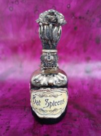 Apothecary Bottle, Magic Potion Bat Vampire, Dracula Immortality Sorcery, Witchcraft Supplies Vintage Mason Jar