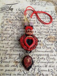 Magic Eye Necklace Charm, Protective Talisman Pendant Protection Amulet, Feminine Power Love Attraction