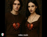 Voodoo Spell, Magic Talisman Witchcraft Pendant, Witch Jewelry Necklace Amulet, Once Upon a Broken Heart