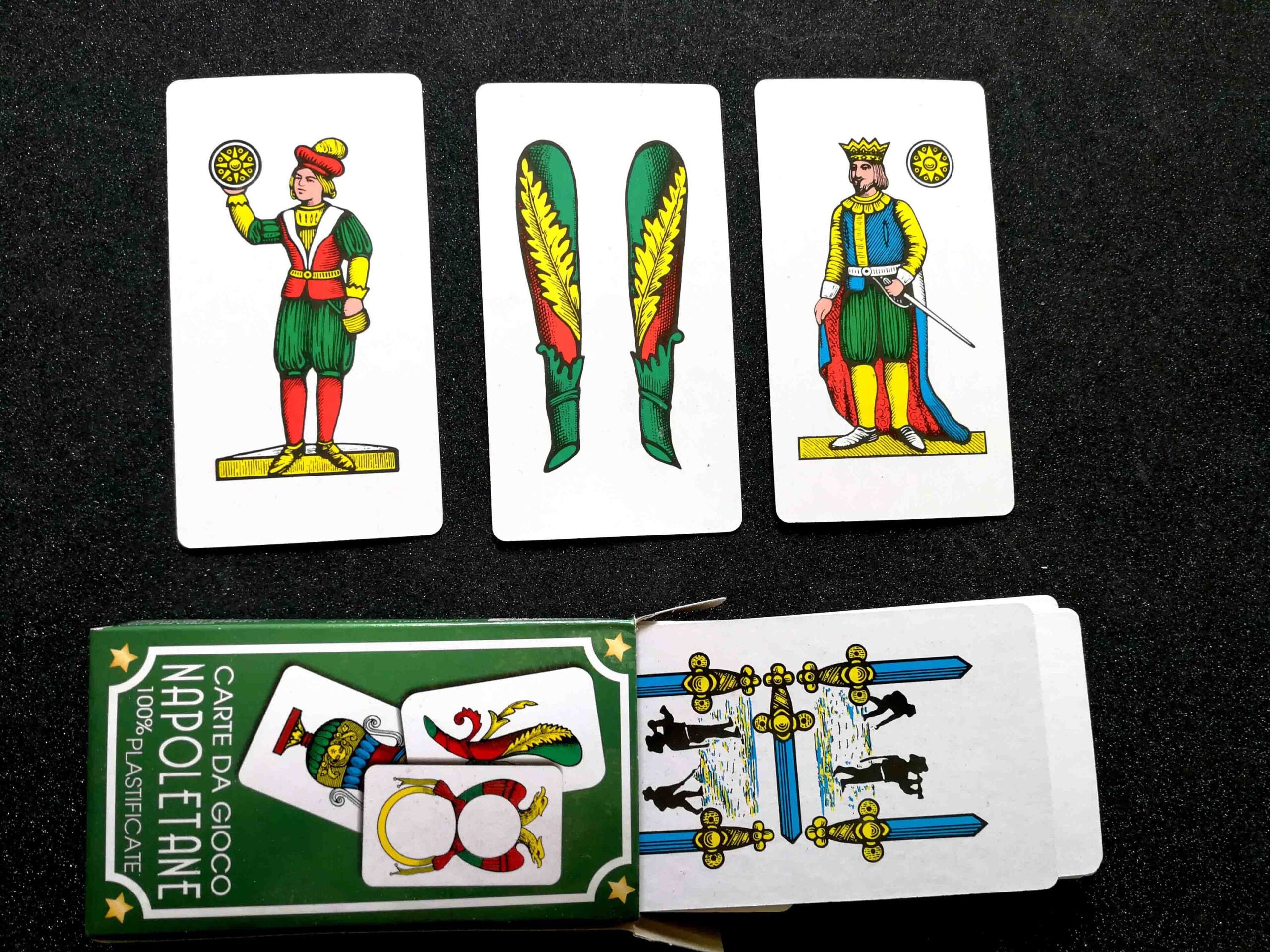 Antique Tarot Card, Oracle Card Limited Edition Italian Napoletan, Divination Fortune Teller Cartomancy Bridge Play Game